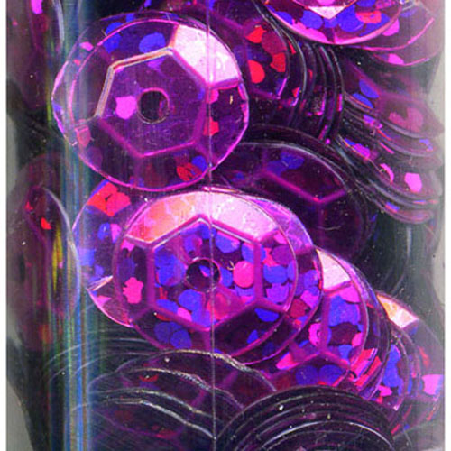 29090 Sequin Cup 8mm Laser Pink