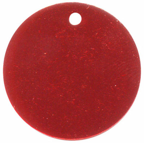 29115 Sequin Flat 20mm Red