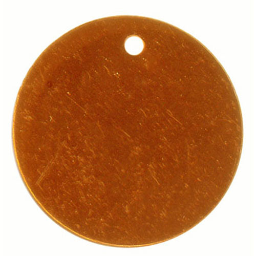 29116 Sullivans 10mm Flat Sequins - Orange - 11g/tube