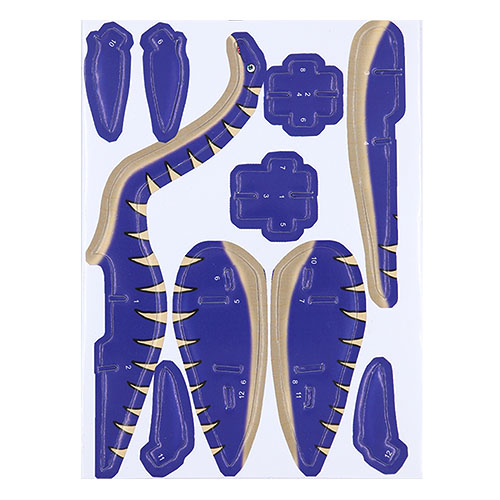 29789 Diy Mini 3d Puzzle Dinosaur Blue