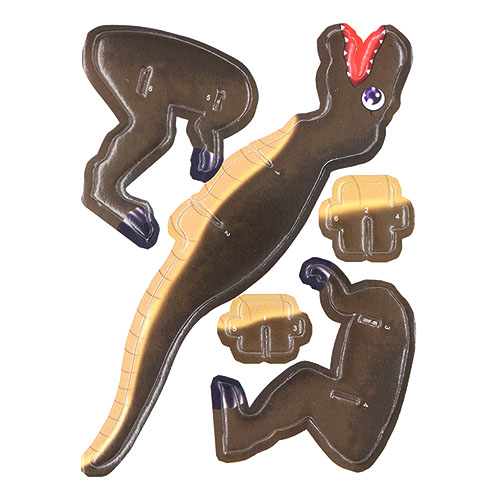 29794 Diy Mini 3d Puzzle Dinosaur Brown