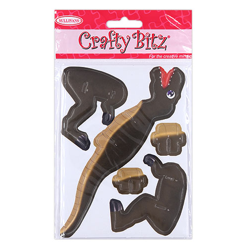 29794 Diy Mini 3d Puzzle Dinosaur Brown