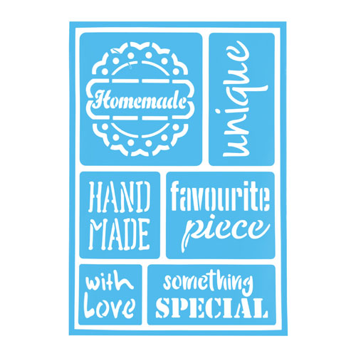 29830 Sully Adhesive Stencil - 1pc - Homemade 