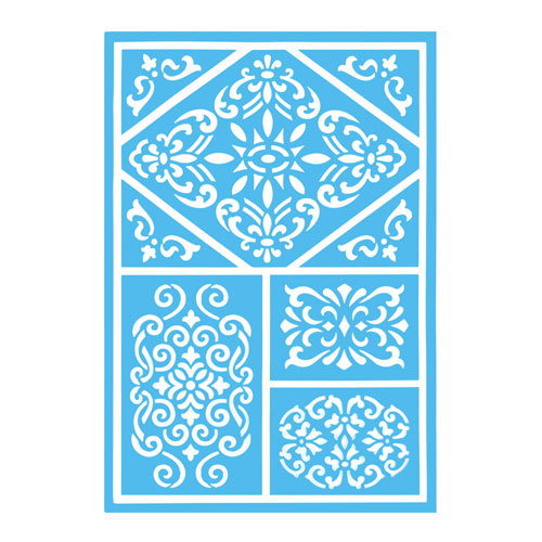29836 Sully Adhesive Stencil - 1pc - Patterns