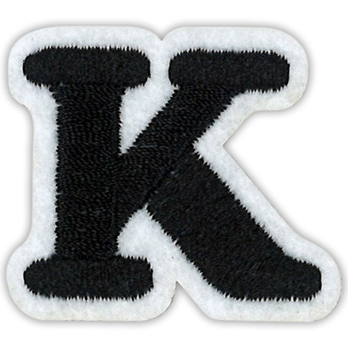 29884 Motif Iron On 35mm Black K