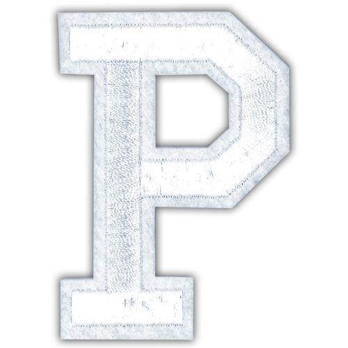 29925 Motif Iron On 75mm White P