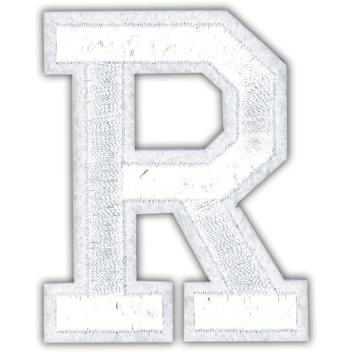 29927 Motif Iron On 75mm White R