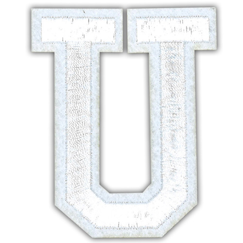 29930 Motif Iron On 75mm White U