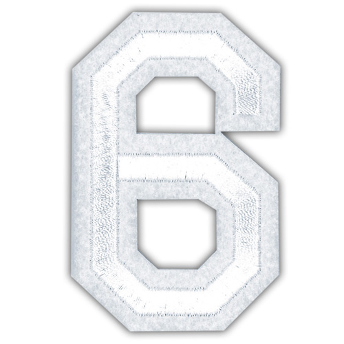 29942 Motif Iron On 75mm White 6