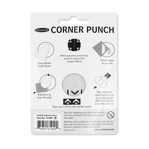31940 Punch Corner Shell