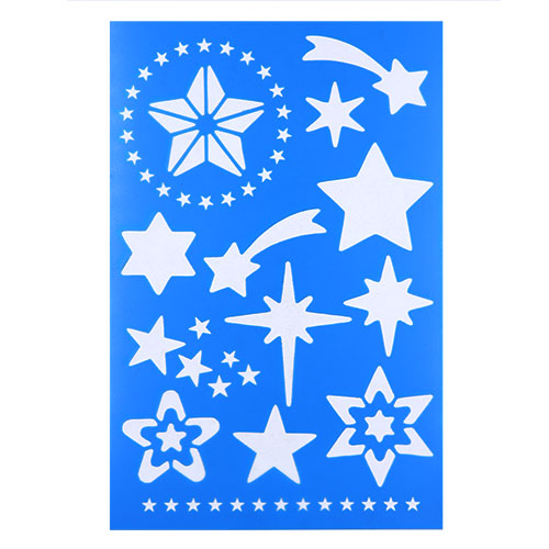 35958 Sully Flexible Stencil - 1pc - Stars