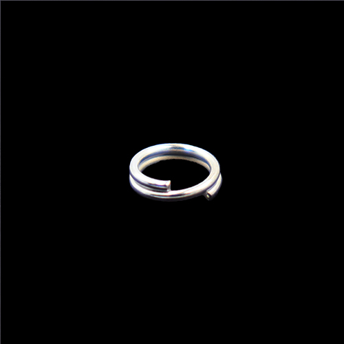 36775 Sullivans 6mm Split Rings - Silver - 60pcs