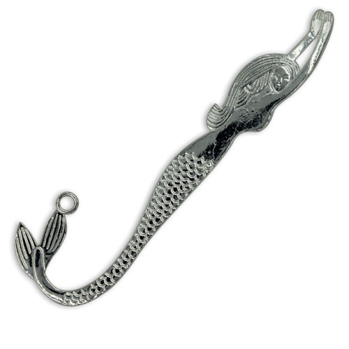36903 Book Mark Mermaid 120mm Bright Silver
