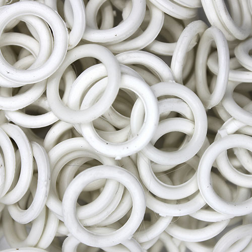37100 Festoon Ring 12mm White