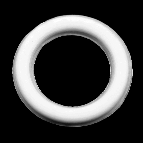 37100 Festoon Ring 12mm White