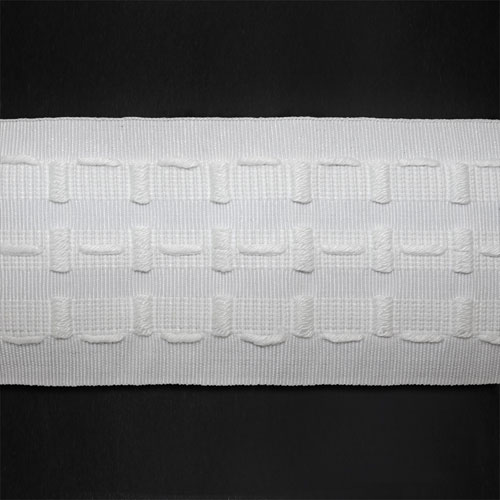 37166 Curtain Tape 77mm White