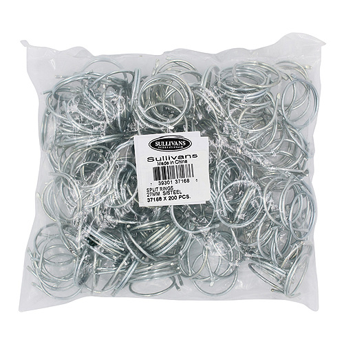 37168 Curtain Split Ring 27mm Stainless Steel