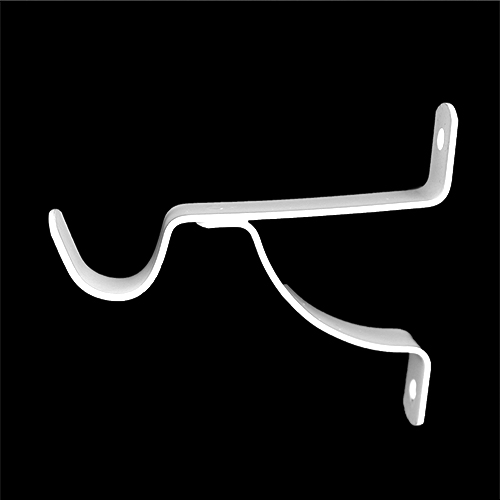 37499 Sullivans 75mm Stay Bracket - White - 30pcs