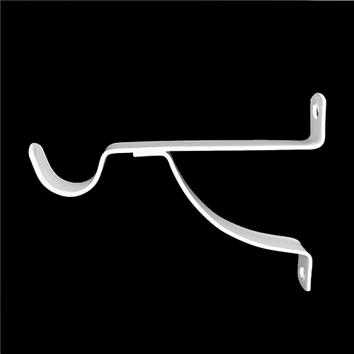 37502 Sullivans 100mm Stay Bracket - White - 2pcs