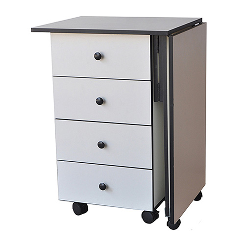 38395 Sullivans Portable Sewing Table - White