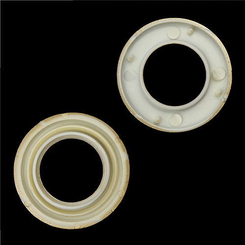 39113 Deco Ring 36mm Matt Gold 10pc