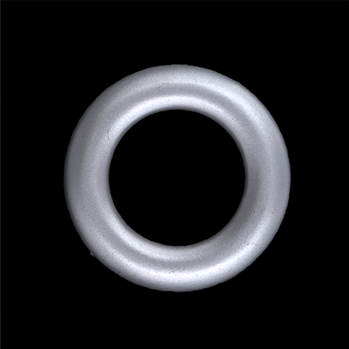 39114 Deco Ring 36mm Matt Silver 10pc