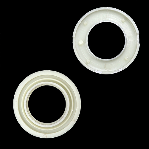 39114 Deco Ring 36mm Matt Silver 10pc