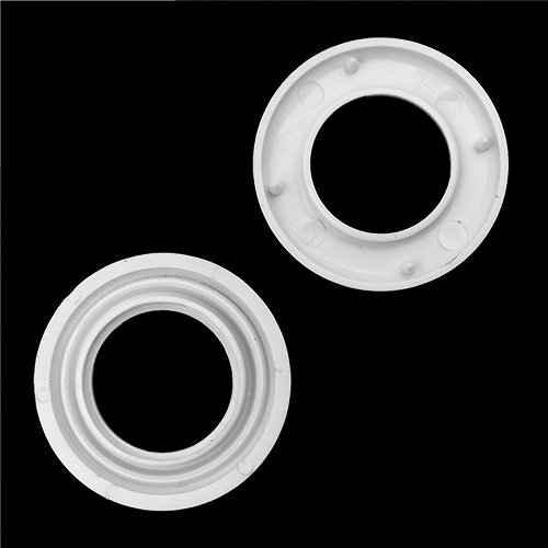 39116 Deco Ring 36mm White 10pc