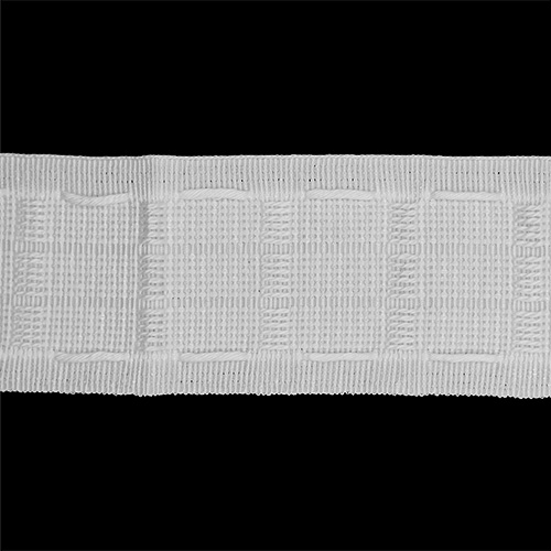 39415 Curtain Tape 75mm White