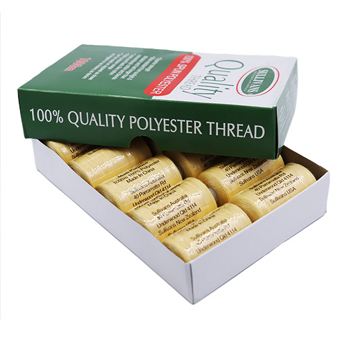 40138 Sullivans Polyester Thread - 1000m - Biscuit