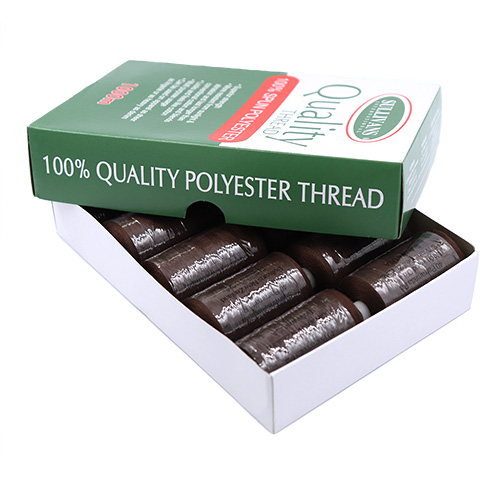 40139 Sullivans Polyester Thread - 1000m - Brown