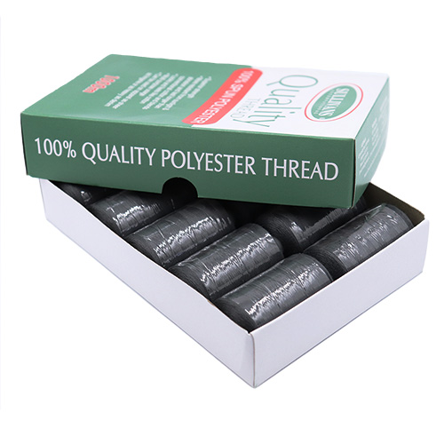 40140 Sullivans Polyester Thread - 1000m - Grey