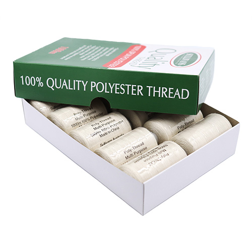 40165 Sullivans Polyester Thread - 1000m - Bridal White