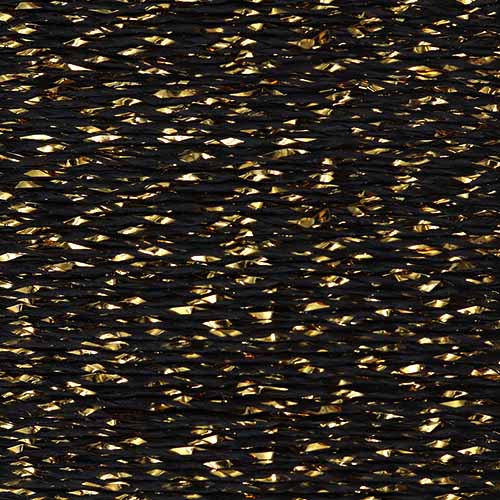 41806 Scansilk Metallic 100m Gold Black