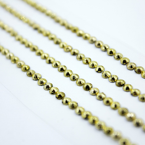 45989 String Bling 3mm Gold 