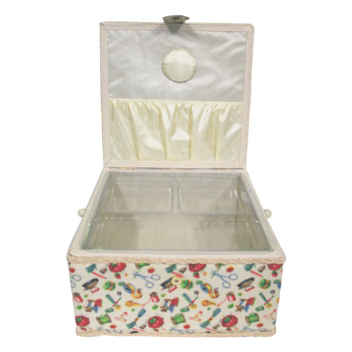 46688 Sewing Box 28x28x16cm Square