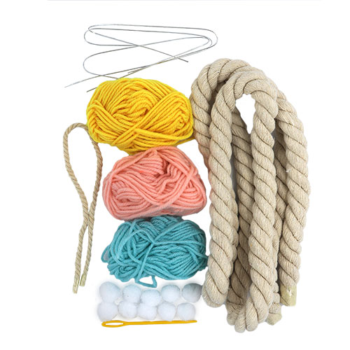 47214 Rainbow Macrame Kit