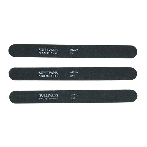 47658 Sullivans Emery Boards - Medium/fine - 3pk