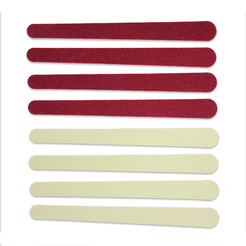 47660 Sullivans 120mm Emery Boards - Coarse/fine - 8pk 