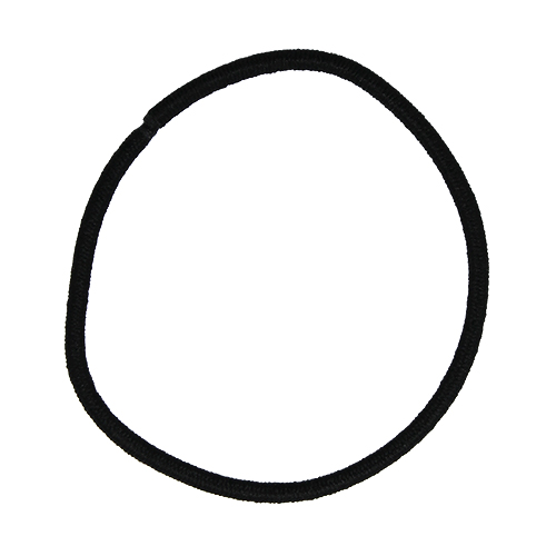 47740 Envi Snagless Hair Elastics - 18pk - Black