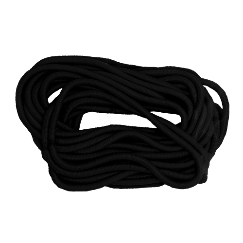 47740 Envi Snagless Hair Elastics - 18pk - Black