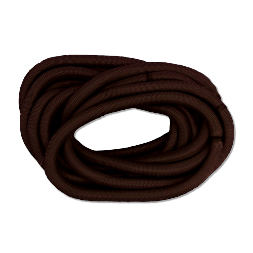 47745 Envi Thick Snagless Hair Elastics - 10pk - Brown