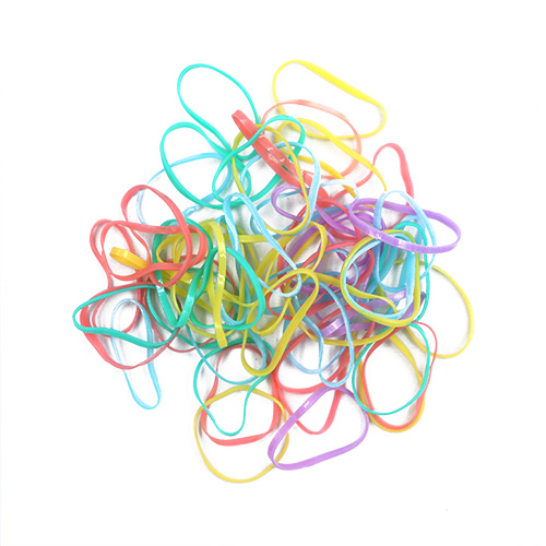 47748 Envi Coloured Elastomer Bands - 50pk