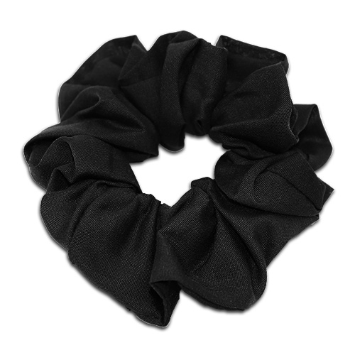 47753 Envi Large Hair Scrunchy - Black 