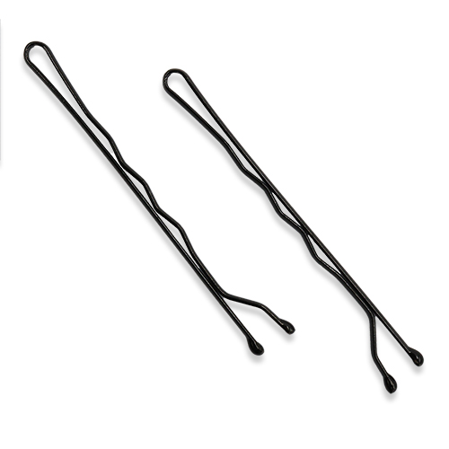 47770 Envi 4.5cm Bobby Hair Pins - 25pk - Black 