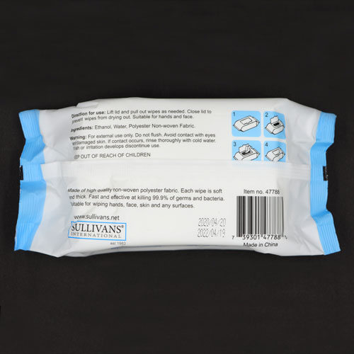 47788 Alcohol Wipes 60pcs