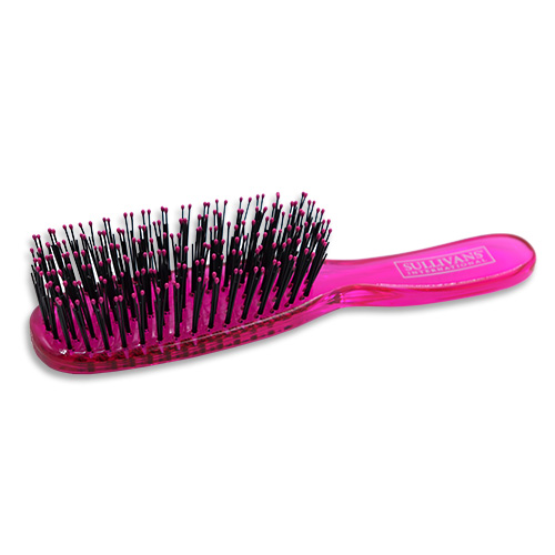 47798 Sullivans Detangling Hair Brush - Purse - Pink