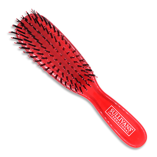 47801 Sullivans Detangling Hair Brush - Purse - Red
