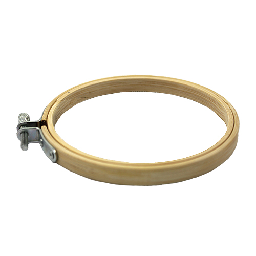 48023 Sullivans Bamboo Embroidery Hoop - 4"/10cm