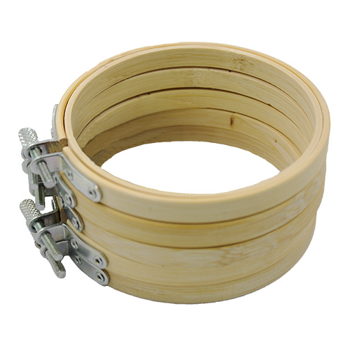 48023 Sullivans Bamboo Embroidery Hoop - 4"/10cm